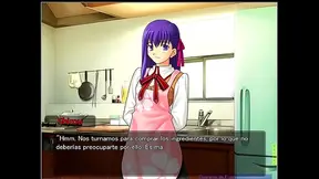 Fate Girl Rides Huge Dick in Hot Fantasy Hentai Adventure