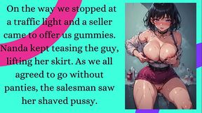 Nati and her friends - (AI images)