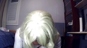 Reni's dream 7 unmasked the fake tits rubber girl big boobs masturbate with bondage toys