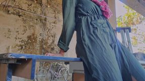 Fucked in an Empty Building by a Gorgeous Lady