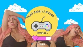 Yuno Gasai is bored