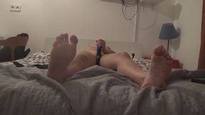 Arisha plays with the vibrator until she reaches a complete orgasm