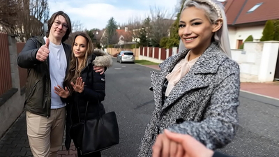 SWAP4K. Expected a BBQ party, experienced hot sex with massive boobs cutie and cucked her BF