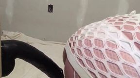 Emo Twink Fucks Huge Black Dildo 2