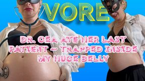 VORE_ Dr. Gea Ate Her Last Patient (Trapped Inside My Huge Belly) SUB ENG