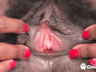 Devon Has Her Hirsute Ebony Snatch Jizzed On - Black mother I'd like to fuck
