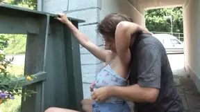 Perverted Blonde Loves Sucking and Fucking in Public