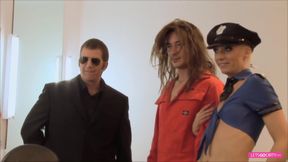 Two horny blonde sluts take on two hard cocks