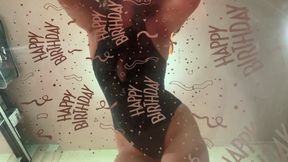Shrunken Birthday Gift Trapped Inside a Balloon