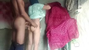 Desi Village Bhabhi's Hot Pussy Fucking