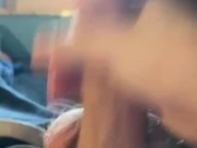 White Jerks Himself to the Sunset