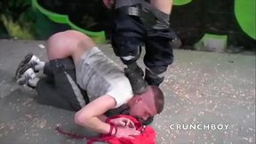 Complete amator french porn video homemade with french twink wit big cock fucked anal by their straight frienc curious exihb or public cruising or in discret basement, aran of black gu