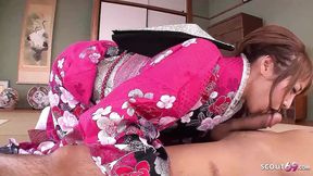 Uncensored JAV Creampie Sex with cute Virgin Teen in Japan