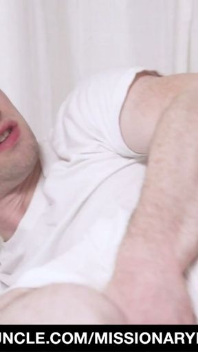 Elder Knoxx Is Awarded Sensual Oiled Up Massage By Priest   Clip 3