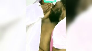 HORNY BBW GIVE GORILLA PUNCHER A SOFT TITTY FACE GRIND!!!!!!