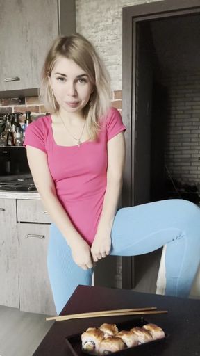 Just Eating Sushi and Talking