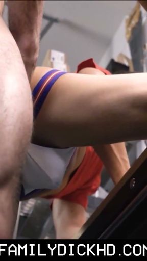 Hot Body Young Twink Stepson Sex With Stepdad In Garage   Clip 1
