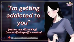Yandere Cuddles with You in Your Bedroom for an Intimate Experience