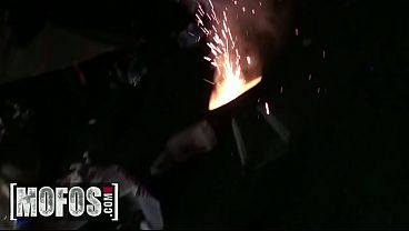 MOFOS - These Hot Pornstars Celebrate Their Independence By Sucking And Fucking All Day And Night At A Pool Party Orgy