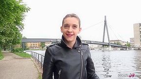 Anal For Petite 18yr Legal-age Cheating Chick At Street Casting - Small Tits