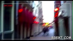 Horny old chap takes a journey in amsterdam'_s redlight district