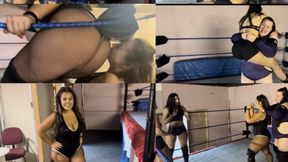 DOUBLE STINKFACE DOMINATION, HEADLOCKS, SLAMS & HUMILIATION