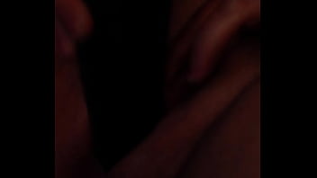 My amazing wife with a cucumber!