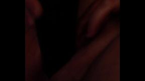 My amazing wife with a cucumber!