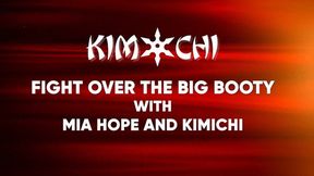 Fight Over the Big Booty with Mia Hope and Kimichi - WMV