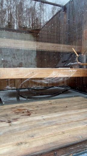 BBW MILF Sauna POV – Very Intense Session