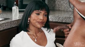 Interracial Beauties Spark Wild Passion in Gym Threesome