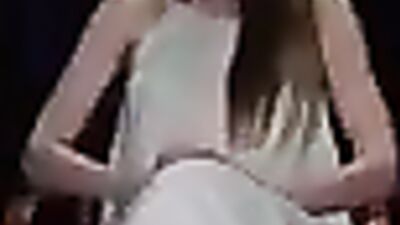 Babes' first time deepthroating at gloryhole - Kristen Lace's massive tits and face get covered in cum