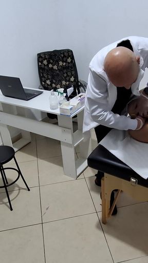 An anal exam has to be done very well.   Clip 1