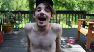 Doing Yoga with a Butt plug in