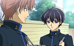 Uniform hentai gay fucking and having hardcore anal sex