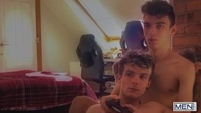 MEN- Since Dante Colle is all alone in his camper, he's been masturbating more than ever before