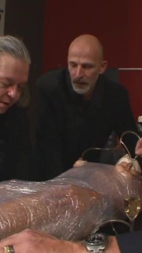Wrapped in foil humiliating