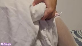 Diaper Sissy In A Tutu Jerking Off And Humping A Pillow