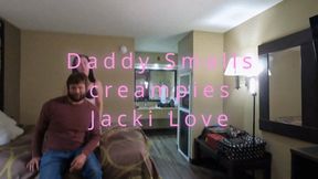 Daddy Smalls creampies Jacki Love 1080p