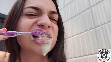4K DENTAL HYGIENIST ROUTINE MOUTH FETISH CLOSEUPS NAKED