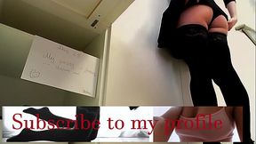 risky naked at the job compilation part 2