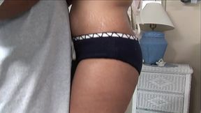 My ex an experienced ebony woman gets fucked in the ass