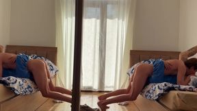 Deep Blowjob and Fucking of a Cute Guy's Tight Ass