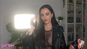 Leather and long lung holds | Sweet Maria
