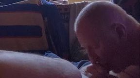 Riding a cock and toy play then pounded