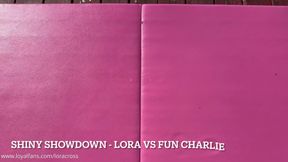 Lora Vs Fun Charlie Wrestling Domination Match