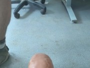 Anal dildo Kingcock Pipedream 14'' deep in my ass