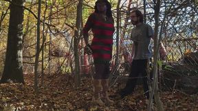 Freddy Krueger Public Ballbusting