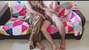Indian Stepson Seducing Mommy and Have Sex with Her