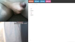 Split Screen mutual masturbation on cam